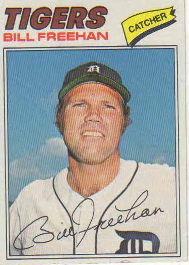 Bill Freehan 2 baseball trading card