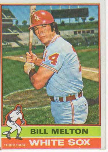 Bill Melton baseball trading card