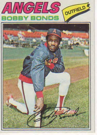 Bobby Bonds baseball trading card