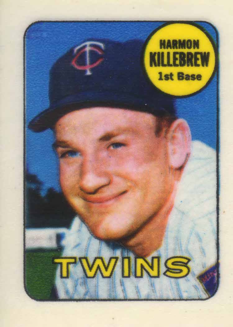 Harmon Killebrew baseball trading card