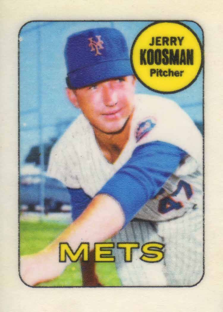 Jerry Koosman baseball trading card