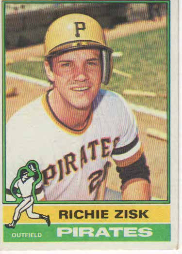 Richie Zisk baseball trading card