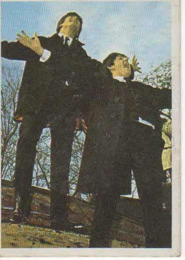 Beatles Color Card 7