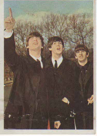 Beatles Color Card 12